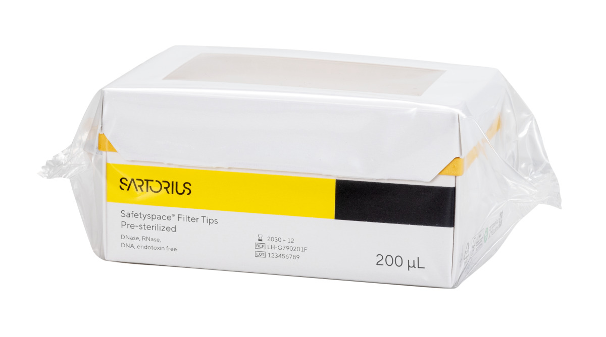 Filterspids 0,5-200 ul, steril, Light Pack, 10x96stk